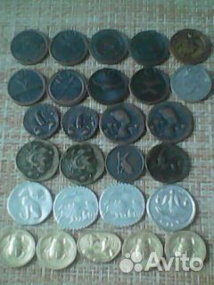 Монеты магнита, пятерочки (обмен)