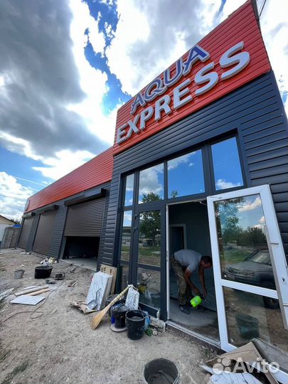 Лстк быстровозводимое здание мойки, сто под ключ