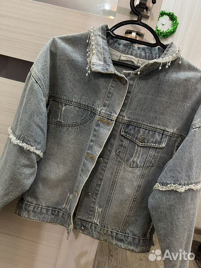 Джинсовая куртка женская 42-44 ЖК Новая Кузнечиха