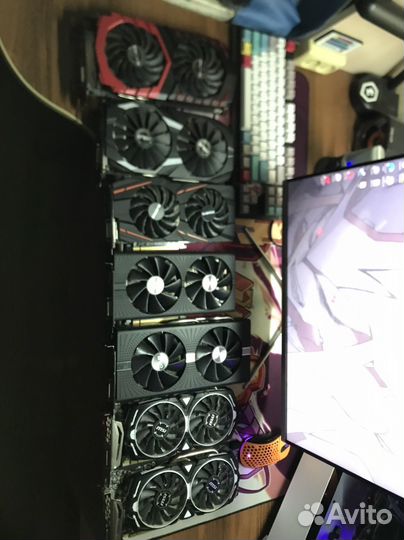 Видеокарты RX 580 8 gb