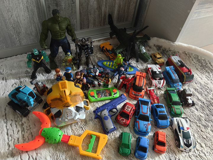 Детские игрушки пакетом для мальчика