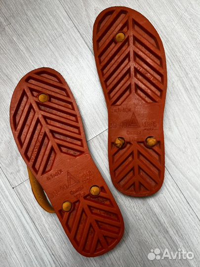 Шлепанцы /Вьетнамки/Сланцы винтаж СССР р.39-40