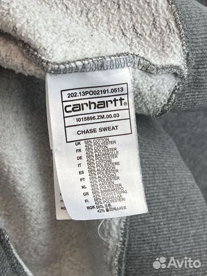 Свитшот Carhartt Chase Арт. 56 Размер L