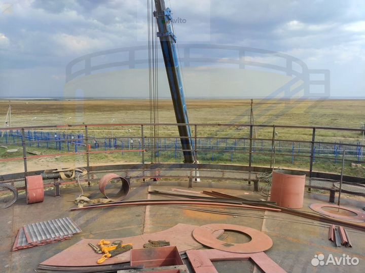 Резервуары вертикальные Рвс-1000 м3 на заказ