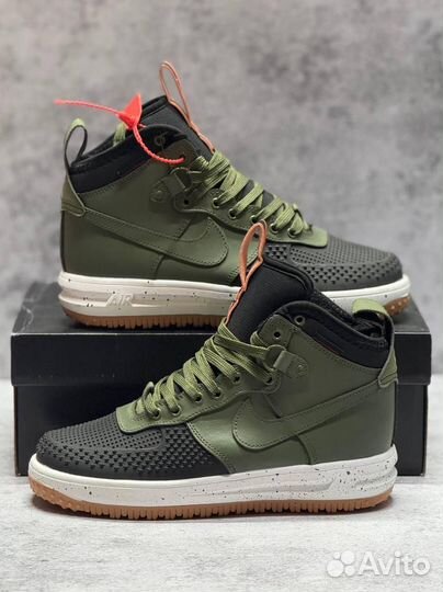 Кроссовки Nike Lunar Forse 1 Duckboot зимние (Арт.96530)