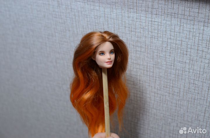 Голова Барби ооак + прошита козой