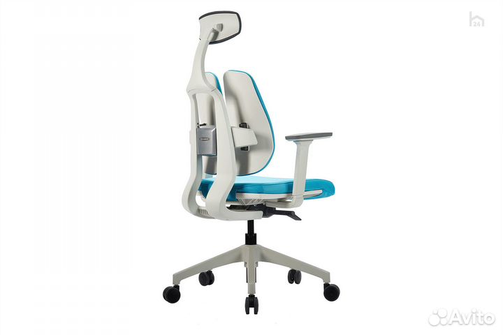 Кресло компьютерное ортопедическое D200-W-1DBE1 Тк