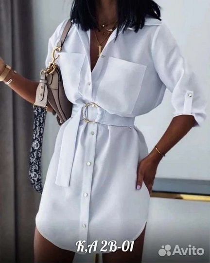 Платье-рубашка