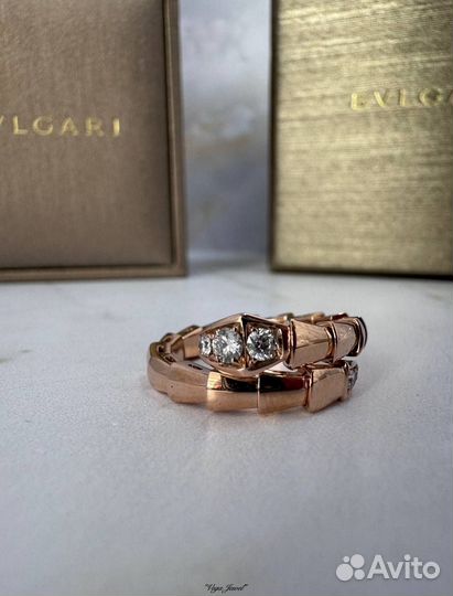 Bvlgari кольцо