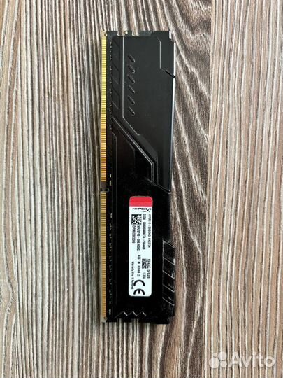 Оперативная память Kingston HyperX fury Black hx43