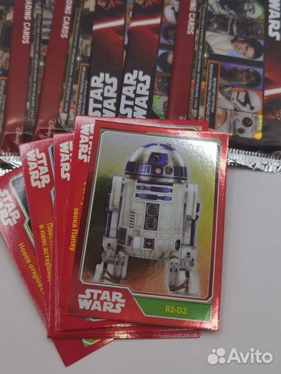 Бустер карточки Start wars topps