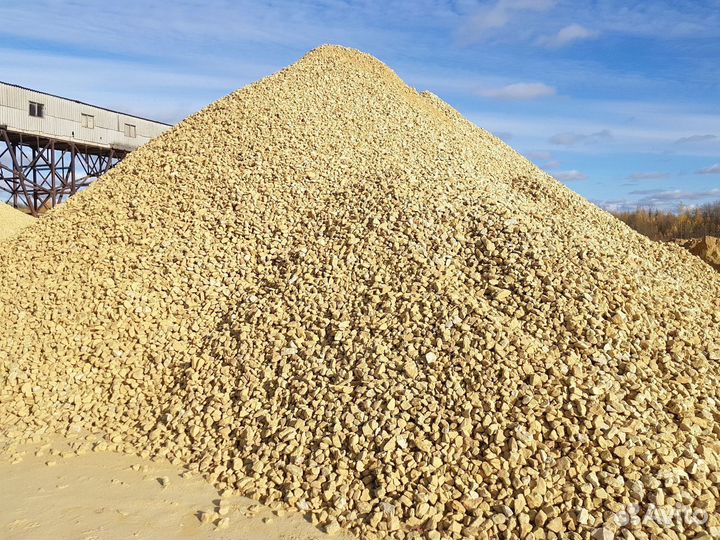 Щебень для дренажа, бетона