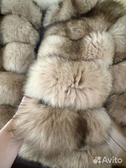 Шуба песец под соболь