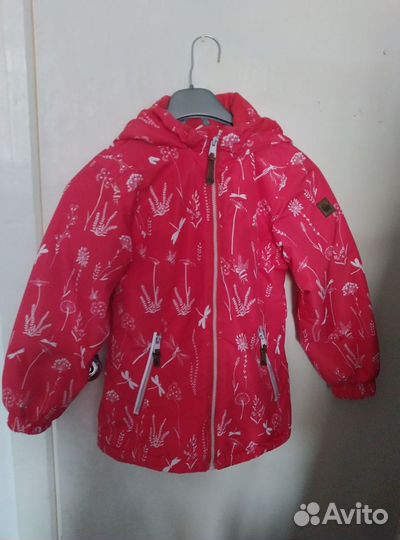 Куртка для девочки демисезонная размер 134