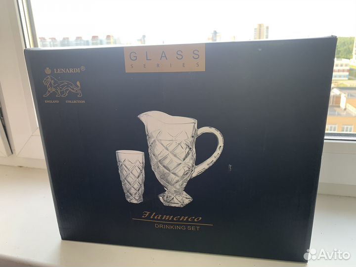 Набор графин и 6 стаканов