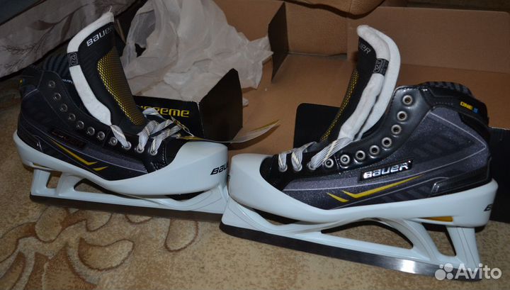 Новые коньки вратарские Bauer Supreme One.9