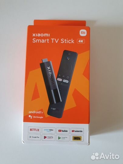 Тв приставка Xiaomi Mi TV Stick 4K