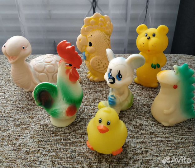 Резиновые игрушки