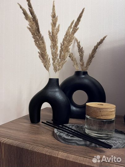 Ваза из гипса,вазы hm,подарок, изделия из гипса