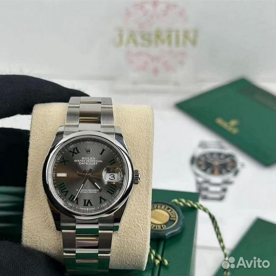 Часы rolex datejust 41mm wimbledon