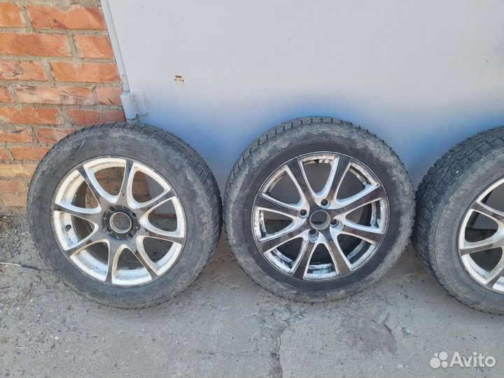 Диски r15 4x100 с резиной бу