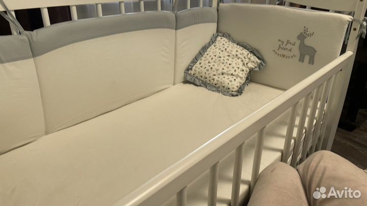 Бортики в детскую кроватку