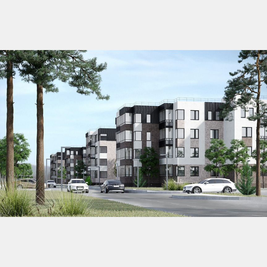 1-к. квартира, 33,4 м², 2/4 эт.