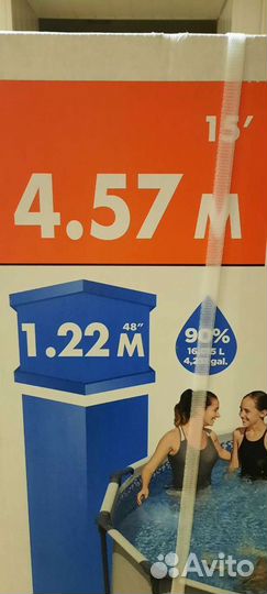 Каркасный бассейн 457х122