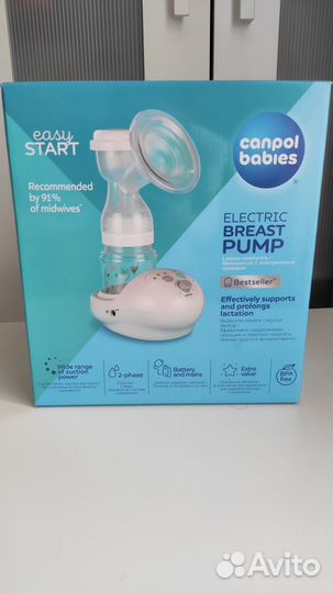 Молокоотсос Canpol Babies электрический новый