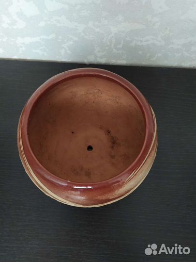 Горшки керамические, блюдца для горшков