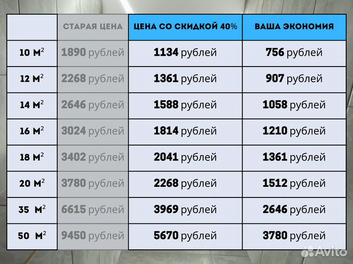 Натяжные потолки за 1 день