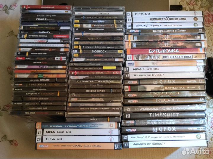 Новые Компьютерные игры на DVD и CD