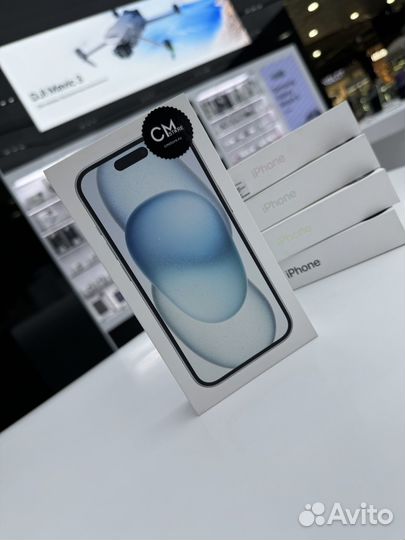 iPhone 15 128 гб голубой (2Sim )
