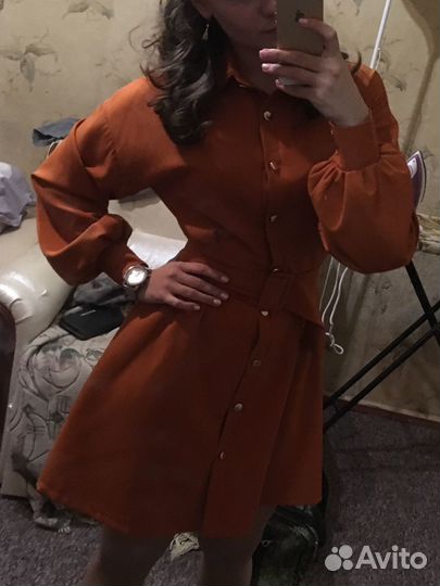 Платье рубашка