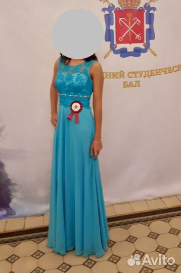 Вечернее платье длинное