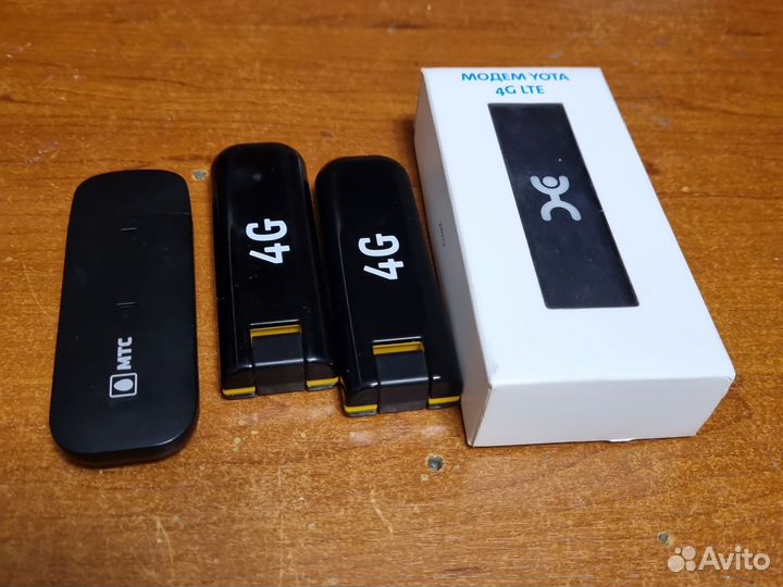 4g модемы 4шт