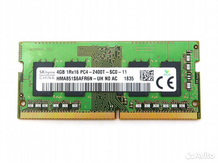 DDR4 2400T 4Gb