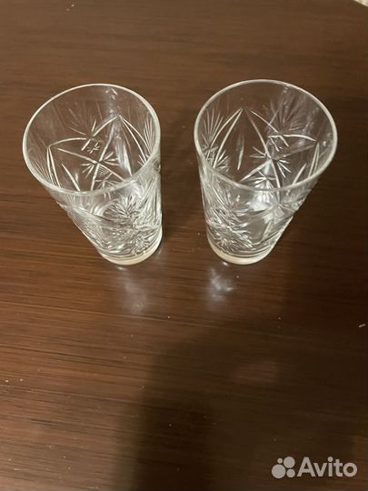 Хрустальные стопки рюмки СССР