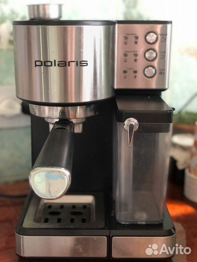 Кофемашина рожковая polaris PCM 1536E