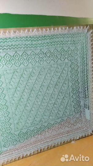 Пуховые платки ажурные на заказ