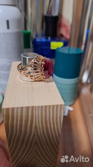Золотой перстень женский СССР
