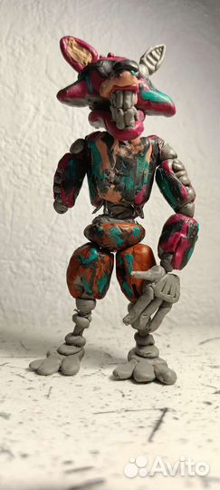 Фигурки из пластилина FNaF и другие