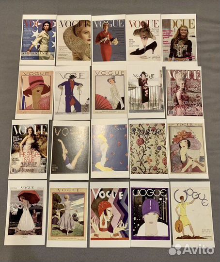 Открытки Vogue