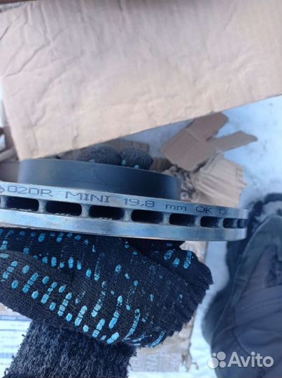 Тормозной диск передний без ESP для Nissan Terrano