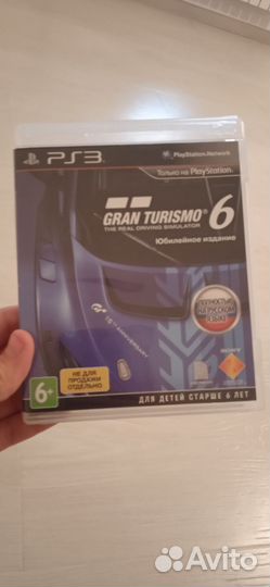 Игровой диск для ps3 gran turismo 6