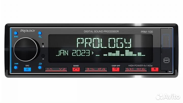 Процессорная Автомагнитола Prology PRM-100,1 Din