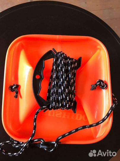 Ведро складное пвх со шнуром и ручкой