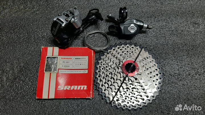 Групсеты Sram X7, X9, X0