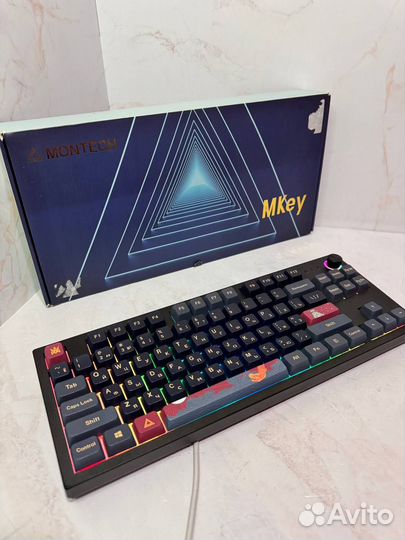 Клавиатура Montech MKey TKL Darkness MK87DY