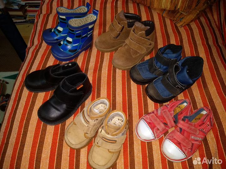 Обувь детская р.21-25, ботинки, сапожки